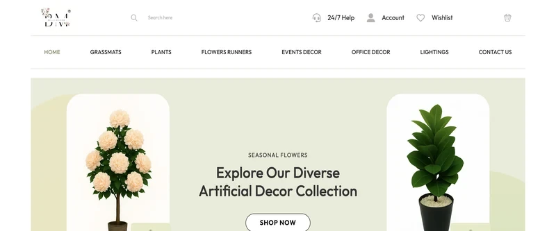 Belle Maison, e-commerce store engineered by FactoryJet